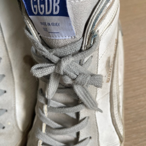 Golden Goose Men’s size 13 EU 46 - White Leather Ice - Picture 4 of 12